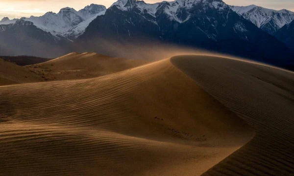 Странная пустыня не на своём месте