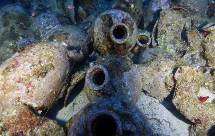 Морские археологи в Греции исследовали крымский корабль, затонувший 1500 лет назад