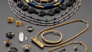 Клад, найденный в римском форте Вемания (южная Германия)