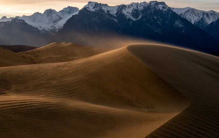 Странная пустыня не на своём месте