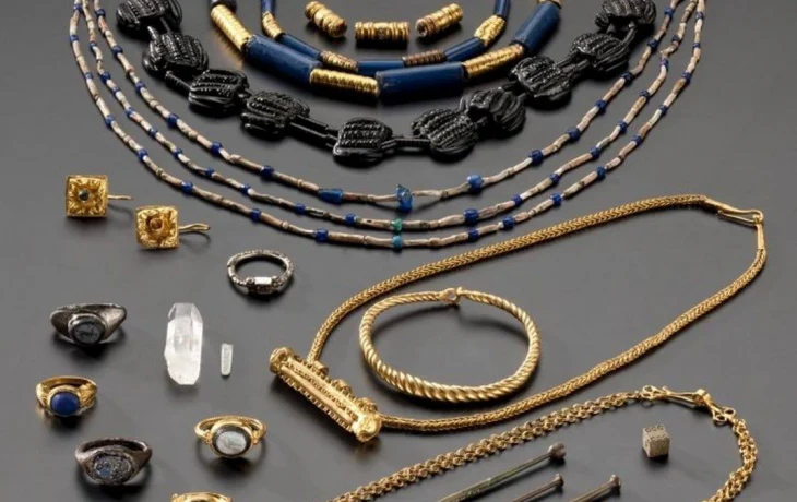 Клад, найденный в римском форте Вемания (южная Германия)