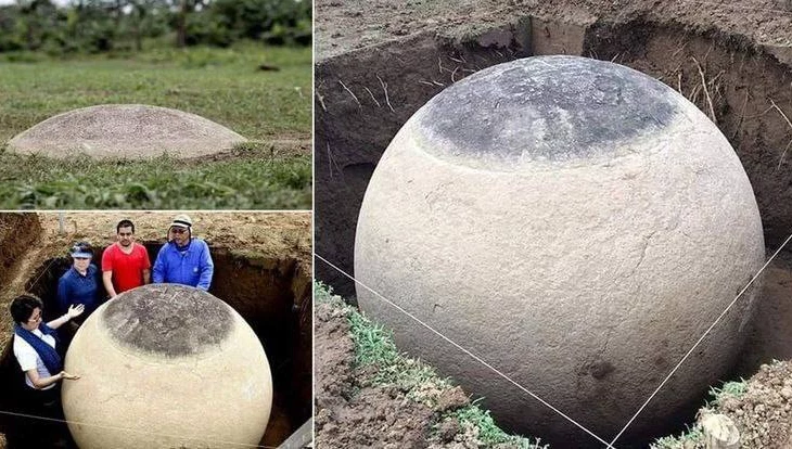 Металлический шар из космоса Металлический шар из космоса