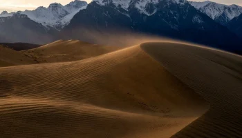 Странная пустыня не на своём месте